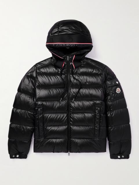 Moncler Pavin Logo-Appliquéd Quilted Shell Hooded Down Jacket