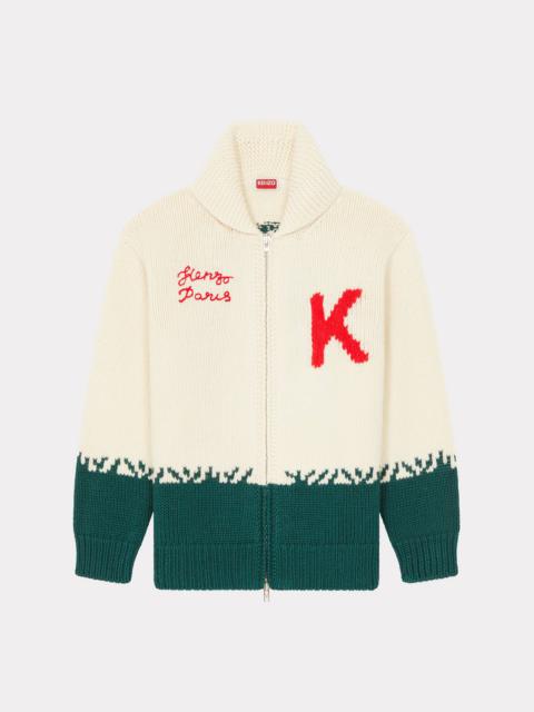 KENZO 'Year of the Dragon' zip-up genderless cardigan