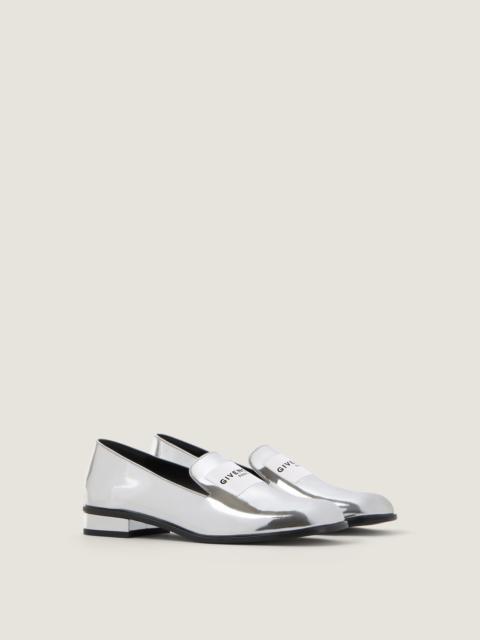 Givenchy TUX LOAFERS IN MIRROR EFFECT LEATHER