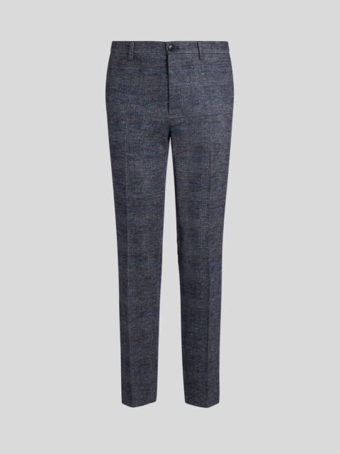 Etro SILK AND ALPACA WOOL TROUSERS
