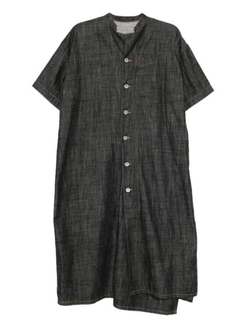 Y's buttoned short-sleeve dress
