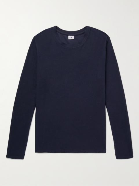 NN07 Clive Waffle-Knit Cotton and Modal-Blend T-Shirt