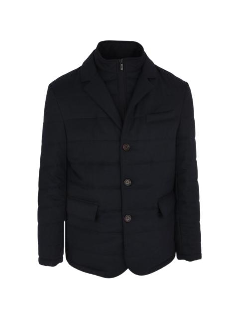 CORNELIANI Outdoor button-up padded jacket
