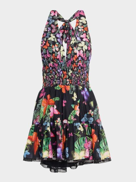 Charo Ruiz Faye Halter Mini Dress