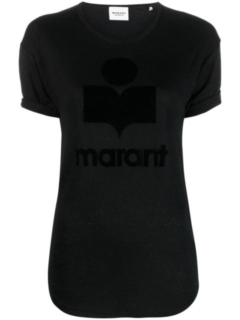 Isabel Marant Étoile Koldi Logo T-shirt
