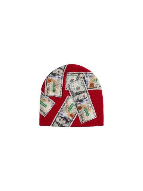Supreme Money Beanie "FW26 - Red" SU28361