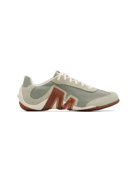 MERRELL 1TRL Beige & Green Relay Fly Vent Sneakers
