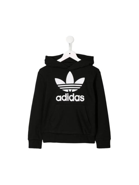 adidas Originals Trefoil Hoodie GS "Black / White" DV2870