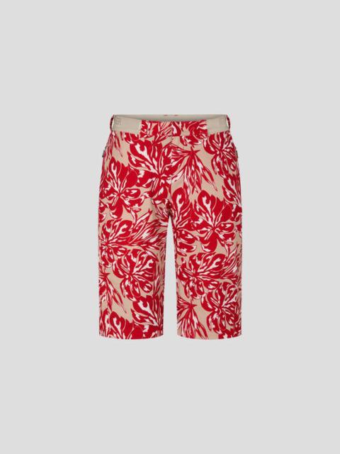 BOGNER Zita functional shorts in Red/Beige