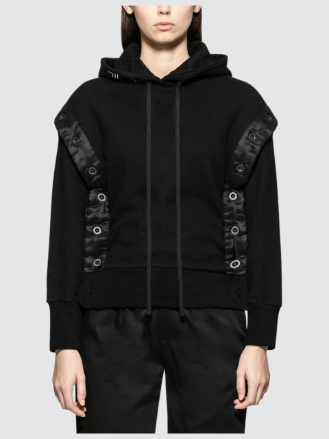 Unravel TERRY OPEN BUTTON HOODIE