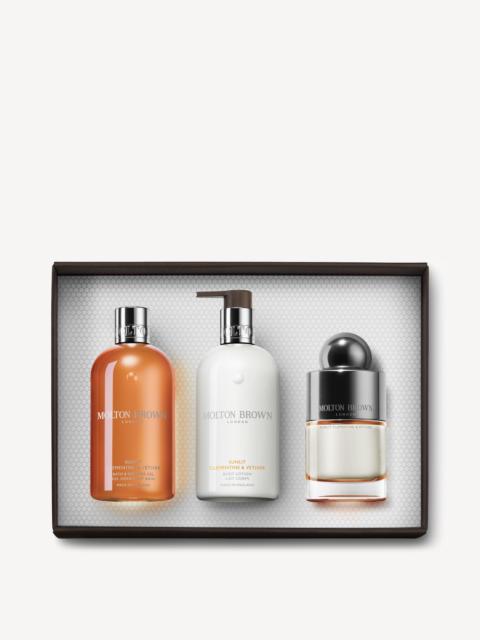 Molton Brown Sunlit Clementine & Vetiver Fragrance Gift Set