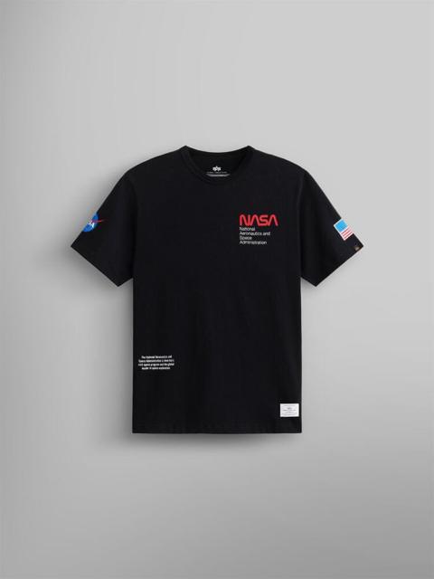 ALPHA INDUSTRIES NASA WORM LOGO GEN II TEE