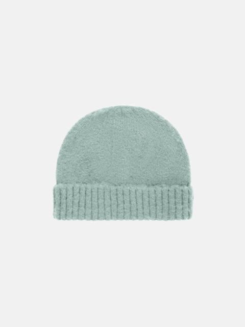 J. PRESS MADE-IN-SCOTLAND BLUE SHAGGY DOG BEANIE