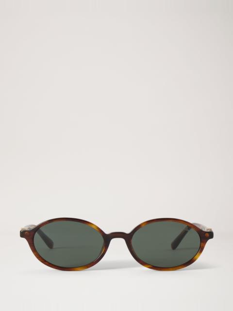 Mulberry Jennie Sunglasses Tortoiseshell Bio-Acetate