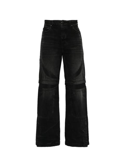 AMIRI MX-3 Straight Leg Jeans "Faded Black" PS24MDF009 051