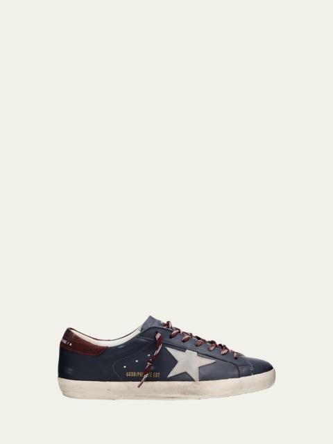 Golden Goose Men's Superstar Leather Low-Top Sneakers