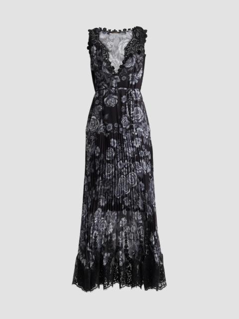 KOBI HALPERIN Women's Liora Floral Midi Dress - Black Multi