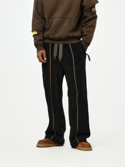 Kapital REVERSE FLEECE PUB EASY STRAIGHT PANTS