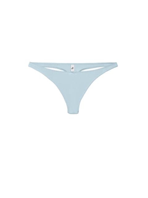 Cou Cou The Thong: Cotton Jersey Sky Blue