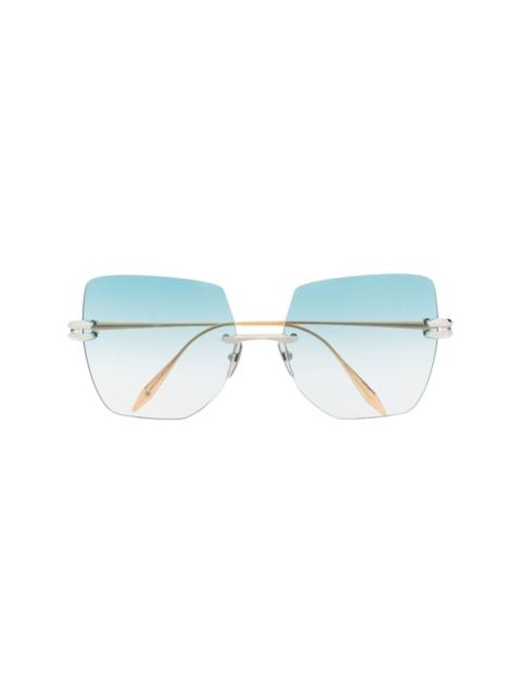 DITA gradient 나비 프레임 선글라스