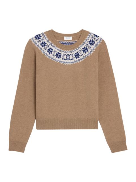 CELINE CASHMERE HIGH NECK SWEATER