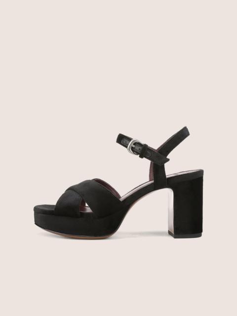 Vince Ericka Velvet Platform Sandal
