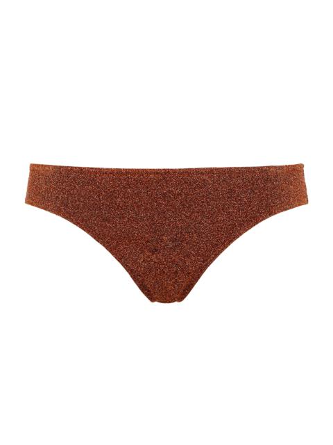 ERES Women's Etincelant Classic Brief Bikini Bottom - Cuivre Lurex