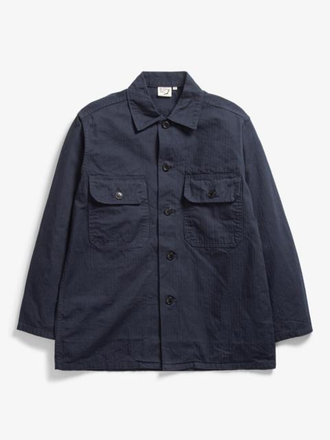 orSlow SMU Herringbone Shirt Jacket