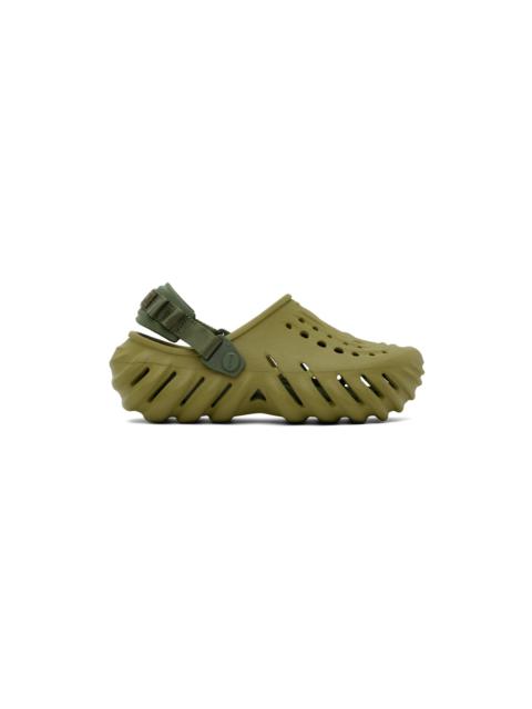 crocs Green Echo Clogs