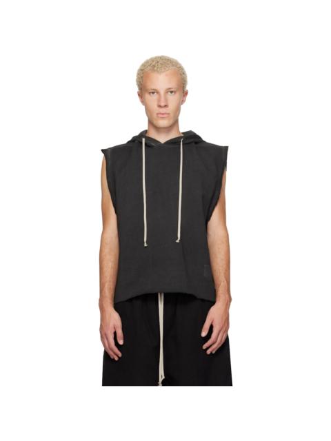 Rick Owens DRKSHDW Gray Tower Tunic Hoodie