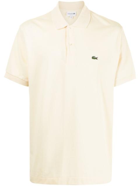LACOSTE logo-embroidered polo shirt