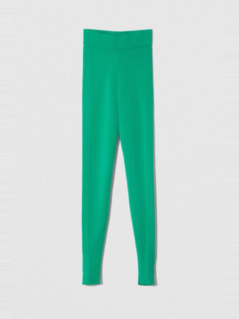 BY FAR BRANKA LEGGINGS SHAMROCK GREEN MARTINICA VISCOSE