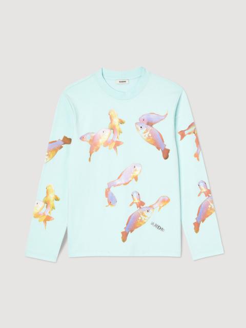 Sandro Fish T-shirt