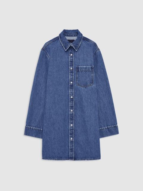 ANINE BING Mary Dress Long Sleeve - Freshwater Blue