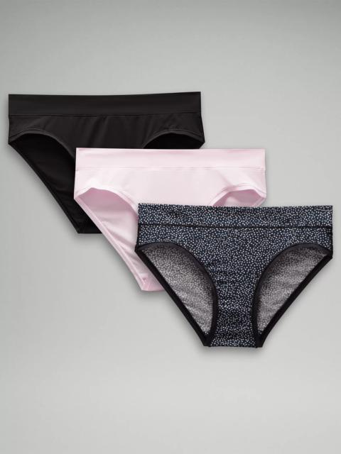 lululemon UnderEase Mid-Rise Bikini Underwear *3 Pack