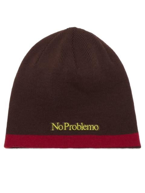 No Problemo No Problemo NP Stripe Reversible Beanie