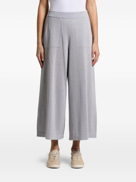 PESERICO wide-leg cropped trousers