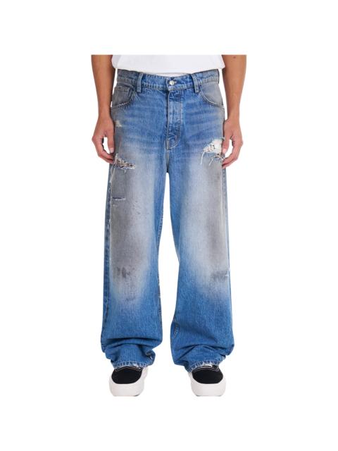 NAHMIAS Dirty Wash Baggy Denim Jeans "Dirty Wash" D5 P43 425