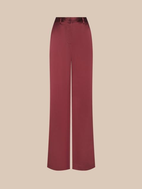 L'AGENCE Pilar Silk Wide-Leg Pant