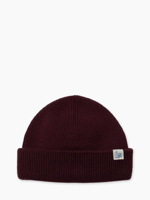 Merz b. Schwanen MERZ B. SCHWANEN MWBN05 MERINO BEANIE BURGUNDY
