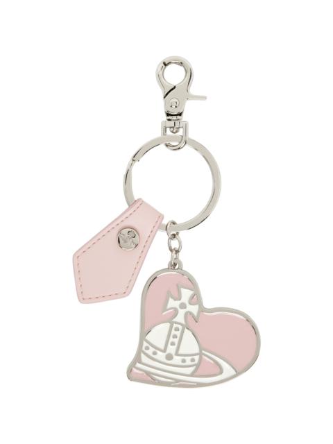 Vivienne Westwood Orb Heart Keychain