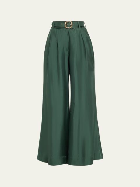 Pavilion Belted Wide-Leg Pants