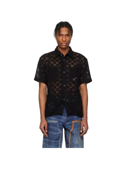 Andersson Bell Black Letto Knitted Shirt