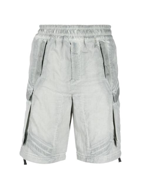 faded-effect cargo shorts
