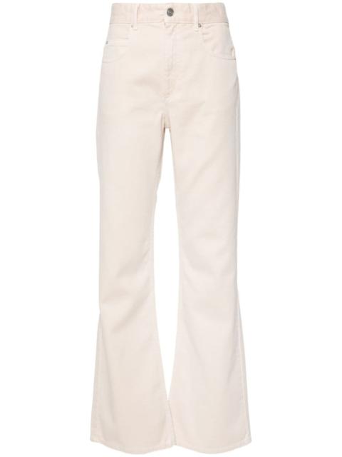 Isabel Marant Belvira high-rise bootcut jeans