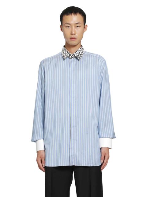 TOM FORD Silk Stripe Contrast Classic Shirt
