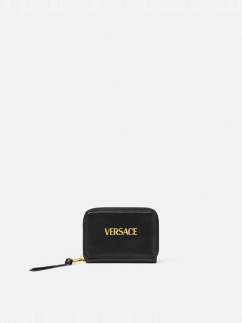 VERSACE Versace Tag Zip Wallet