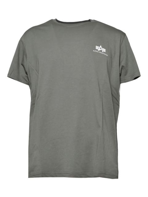 ALPHA INDUSTRIES logo-print T-shirt