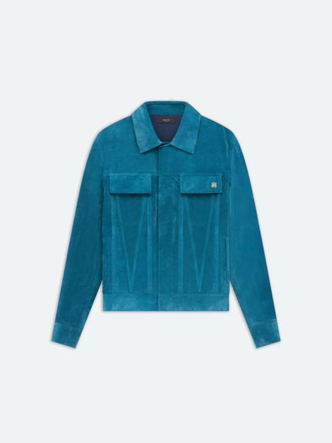 AMIRI M.A. SUEDE TRUCKER
