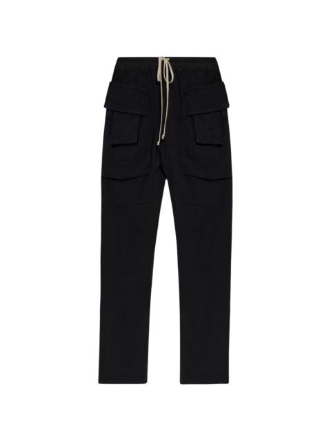 Rick Owens DRKSHDW drawstring cargo trousers | REVERSIBLE